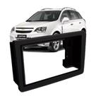 Moldura Dvd 2din Captiva (todas) Preto