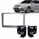 Moldura Dvd 2din Vectra Corsa Montana Meriva Prata