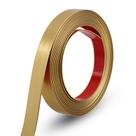 Moldura e acabamento de parede Gaahing 500 cm x 2,5 cm dourado fosco Moldura e acabamento de parede Gaahing 500 cm x 2,5 cm dourado fosco