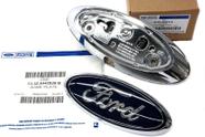 Moldura e emblema do compartimento da câmera traseira traseira para Ford F-150