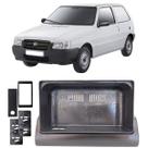 Moldura Em Abs De Multimídia Para Painel Central Do Carro Preto Fosco Embutir Mp5 7 Polegadas 2 Din Com Suporte Moldura Em Abs De Multimídia Para Painel Central Do Carro Preto Fosco Embutir Mp5 7 Polegadas 2 Din Com Suporte