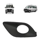 Moldura farol de milha mercedes benz sprinter 2020 a 2024 lado esquerdo