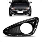 Moldura Farol Milha Hb20 2012 2013 2014 2015 Com Furo