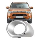 Moldura Farol Milha Neblina Outlander 2014-2015 Cinza Esq.