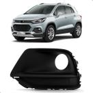 Moldura Farol Milha Tracker 2017 A 2020 Com Furo S/ Friso