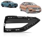 Moldura farol milha volskwagen jetta tsi 2019 a 2021 lado direito 17a853666a