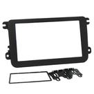 Moldura Fiamon 2 DIN VW JETTA/AMAROCK/NOVO Fusca 2012 em DIANTE/TIGUAN 2007-2010/ GOL G7 Preta Moldura Fiamon 2 DIN VW JETTA/AMAROCK/NOVO Fusca 2012 em DIANTE/TIGUAN 2007-2010/ GOL G7 Preta