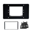 Moldura Fiamon 7" Chinês para 8"/9" Pioneer 9380-8280 Black