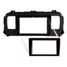 Moldura Fiamon 9" Jumpy/Fiat Scudo/Expert Preto Fosco