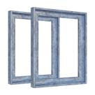 Moldura flutuante de lona FOLKOR para pinturas a óleo de 40x50cm, pacote com 2