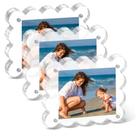 Moldura fotográfica acrílica Chivalral 5x7cm - pacote com 3 unidades Magnetic Clear Moldura fotográfica acrílica Chivalral 5x7cm - pacote com 3 unidades Magnetic Clear