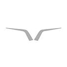 Moldura Frontal Grade - Espelhado - Para Daf XF Moldura Frontal Grade - Espelhado - Para Daf XF