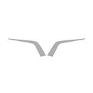 Moldura Frontal Grade - Espelhado - Para Daf XF Moldura Frontal Grade - Espelhado - Para Daf XF