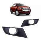Moldura Grade Farol Milha Ranger 2016 2017 2018 2019 Preto