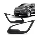 Moldura Grade Milha Ecosport 2017 2018 2019 Furo Texturizado