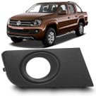 Moldura Milha Auxiliar Amarok 2010 A 2016 Com Furo