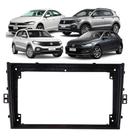 Moldura multimidia 2din 9 pol vw novo polo virtus t-cross