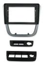 Moldura Multimídia 9 Flutuante VW Gol/Voyage/Saveiro G5 Grafite C/Suporte 2/4 Botões (Chi) - (5848) Moldura Multimídia 9 Flutuante VW Gol/Voyage/Saveiro G5 Grafite C/Suporte 2/4 Botões (Chi) - (5848)