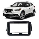 Moldura Nissan Kicks 2016 em diante 2Din 9" Black Piano Expex - EPX9NS006