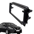 Moldura Nissan Versa 9" de 2020 em Diante Black Piano Padrão Chinês Expex - EPX9NS004