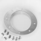 Moldura Oval Escapamento ou Snorkel veículos 3.5pol.Simples Inox Moldura Oval Escapamento ou Snorkel veículos 3.5pol.Simples Inox