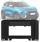 Moldura Painel 2 Din 10" Polegadas Citroen New C3 2022 em Diante Black Piano
