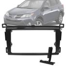 Moldura Painel 2 Din 7" Polegadas Padrão Chinês e Japonês Toyota Rav4 2013 até 2017