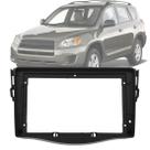Moldura Painel 2 Din 9" Polegadas Toyota Rav4 2008 até 2011 Preto