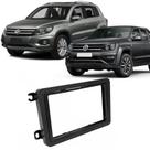 Moldura Painel 2 Din Dvd Amarok Tiguan 2009 à 2017 Preto Moldura Painel 2 Din Dvd Amarok Tiguan 2009 à 2017 Preto
