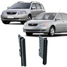 Moldura Painel 2 Din Dvd Corolla e Fielder 2003 à 2008 Preto Moldura Painel 2 Din Dvd Corolla e Fielder 2003 à 2008 Preto