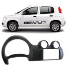 Moldura Painel 2 Din Dvd Fiat Novo Uno 2012 2013 2014