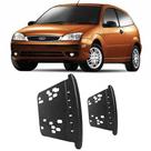 Moldura Painel 2 Din Dvd Ford Focus 2001 à 2008 Preto Moldura Painel 2 Din Dvd Ford Focus 2001 à 2008 Preto