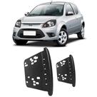 Moldura Painel 2 Din Dvd Ford Ka 2008 à 2012 Preto Moldura Painel 2 Din Dvd Ford Ka 2008 à 2012 Preto