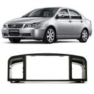 Moldura Painel 2 Din DVD Lifan 620 2010 2011 2012 7 Polegadas Dvd Preto
