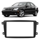 Moldura Painel 2 Din DVD Mercedes Classe C 2001 2002 2003 2004