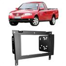 Moldura Painel 2 Din Gol Saveiro Parati G3 2000-2005 Preto Encaixe Perfeito para DVD 7 Polegadas Vw