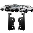Moldura Painel 2 Din Multimidia Dvd Mp5 Corolla / Fielder Sw4 Hillux