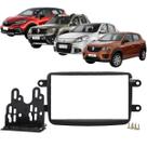 Moldura Painel 2 Din Multimidia Dvd Mp5 Duster Sandero Logan