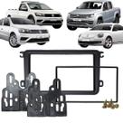 Moldura Painel 2 Din Multimidia Dvd Mp5 Fusca Tiguan Amarok Passat Variant