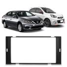 Moldura Painel 2din 7 Pol March Sentra Versa Chines Japones Moldura Painel 2din 7 Pol March Sentra Versa Chines Japones