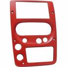Moldura Painel 2din Multimidia Troller 2009 A 2013 - Laranja