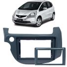 Moldura Painel 9pol Honda Fit 2009-2014 p Central Multimídia