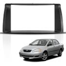 Moldura Painel Central 2din Mp5 7 Polegadas Toyota Corolla