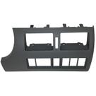 Moldura Painel Central Gol Parati Saveiro G3 Cinza Flanel