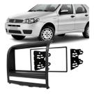 Moldura Painel Dvd Central Multimídia 2din Pálio Preta Ap515