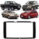 Moldura Painel Etios RAV4 Corolla Fielder 2003 a 2008 Para Multimídia Padrão Pioneer Moldura Painel Etios RAV4 Corolla Fielder 2003 a 2008 Para Multimídia Padrão Pioneer
