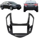 Moldura Painel GM Cruze 2015 A 2017 Black Piano Multimídia 9 Polegadas Moldura Painel GM Cruze 2015 A 2017 Black Piano Multimídia 9 Polegadas