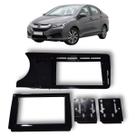 Moldura Painel Honda City 2014 Para Multimídia 9 Polegadas Preta Moldura Painel Honda City 2014 Para Multimídia 9 Polegadas Preta