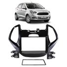 Moldura painel ka 15/17 2 din s/ comp bordo jp/ch ford Moldura painel ka 15/17 2 din s/ comp bordo jp/ch ford