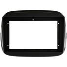 Moldura painel mulitmidia 9 polegadas fiat mobi black piano
